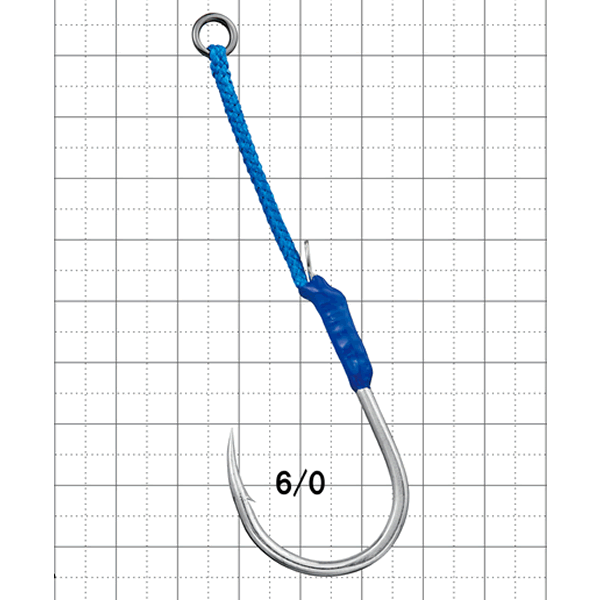 Gamakatsu Assist Hook TSURANUKI 480 Single #6/0 (2 sets/pack) SILVER