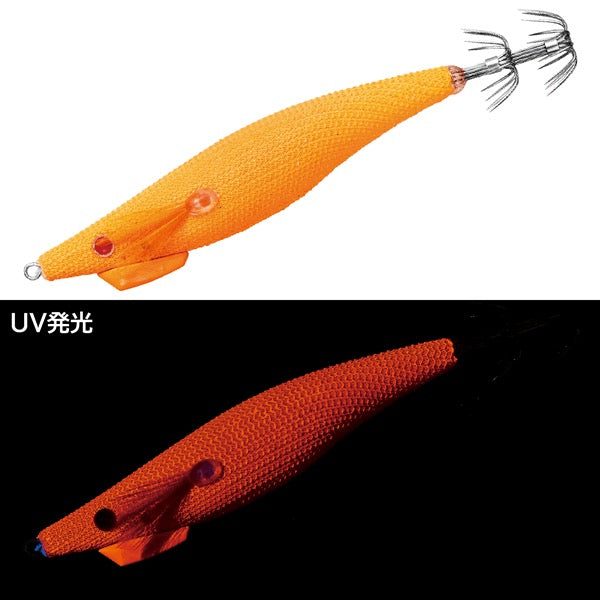 Gamakatsu SPEEDMETAL EGI DROPPER SLIM 95 TYPE F #35 FULL ORANGE UV