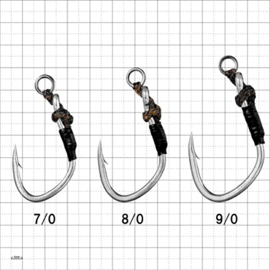 Gamakatsu PLUGGIN' SINGLE WORLD RECORDER SINGLE ASSIST #8/0 fishing terminal tackle — photo 2