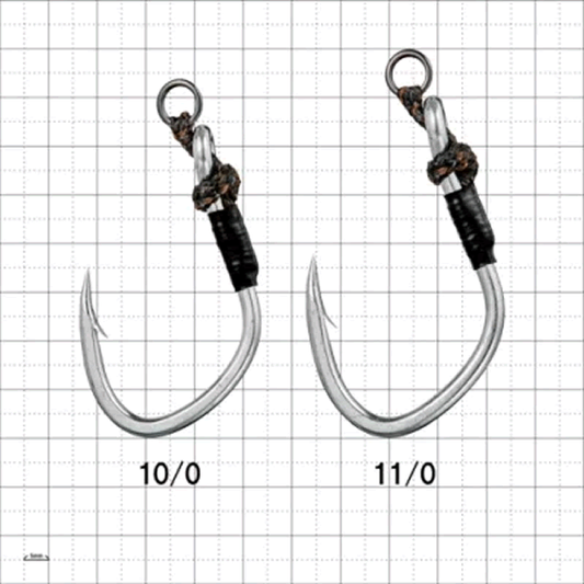 Gamakatsu PLUGGIN' SINGLE WORLD RECORDER SINGLE ASSIST #10/0 fishing terminal tackle — photo 2
