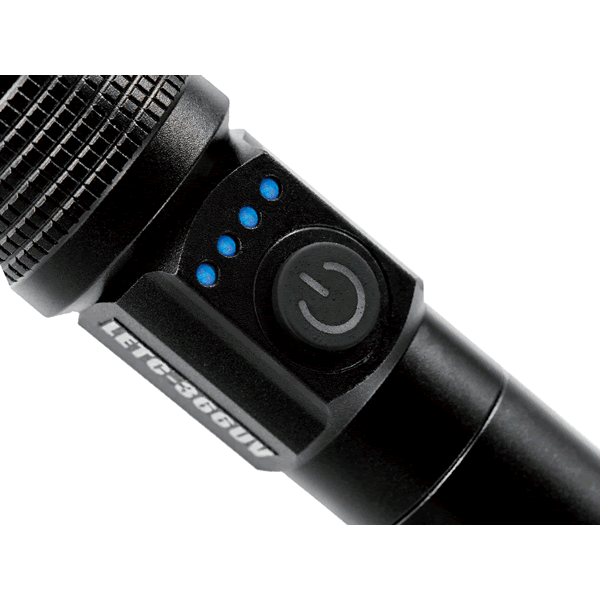 Gamakatsu LETC366UV RECHARGEABLE HANDY LIGHT Φ27 x 129mm : 110g Anisakis detection