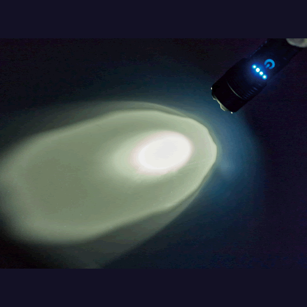 Gamakatsu LETC366UV RECHARGEABLE HANDY LIGHT Φ27 x 129mm : 110g Anisakis detection