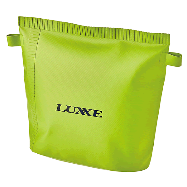 Gamakatsu Waterproof Pouch M: D100 x W285x H240mm LIME GREEN fishing accessory