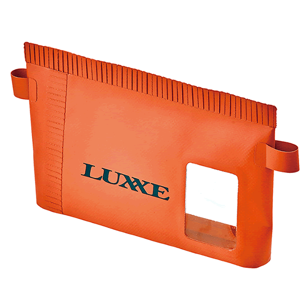 Gamakatsu Waterproof Pouch S: D35 x W245 xH120mm ORANGE fishing accessory