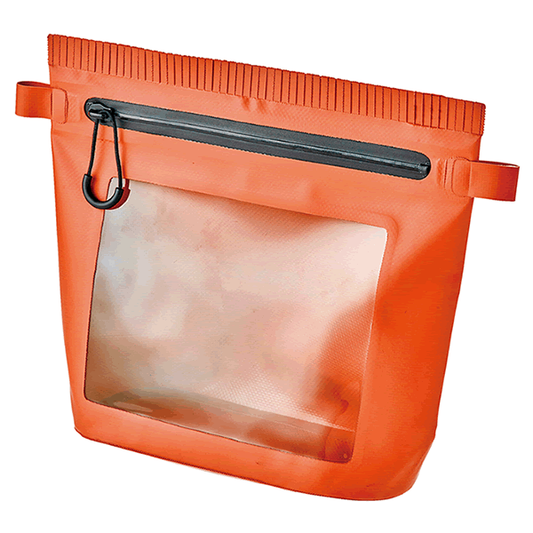 Gamakatsu Waterproof Pouch M: D100 x W285x H240mm ORANGE fishing accessory — photo 2