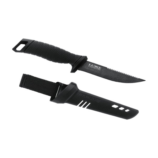 Gamakatsu LE139 SHEATH KNIFE 130mm #1 BLACK
