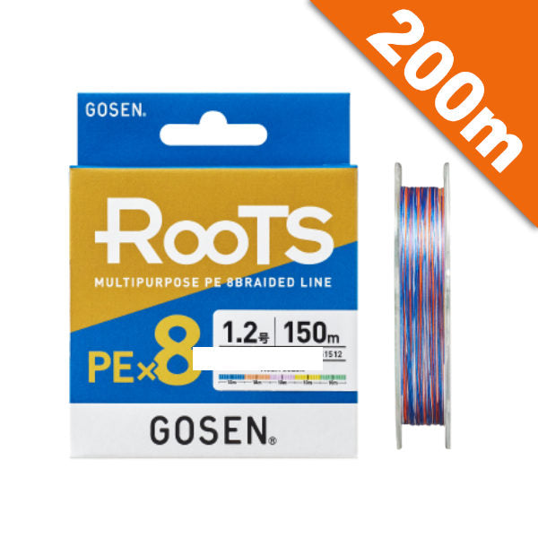 GOSEN ROOTS PEx8 #1 (20 lb) - 200m ÇOK RENKLİ