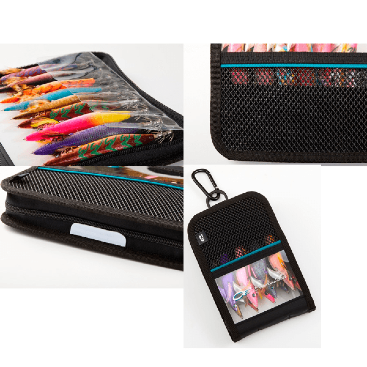 DAIWA EMERALDAS EGI HOLDER T (B) S : 19 x 13 x 4cm (for 20pcs of #4.0) - Britannic Trade