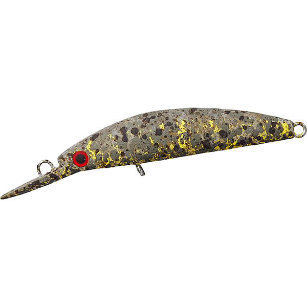 DAIWA PRESSO DOUBLE CLUTCH 45S 45mm : 2.1g Slow Sinking TOPPING FOOD RED GLOW freshwater fishing lure