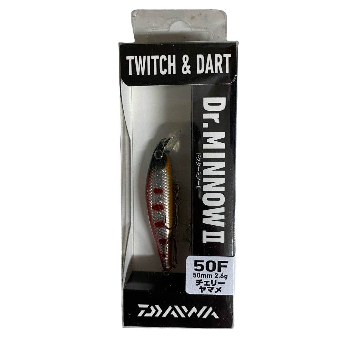 DAIWA DR. MINNOW 2 50F 2.6g CHERRY YAMAME - Britannic Trade