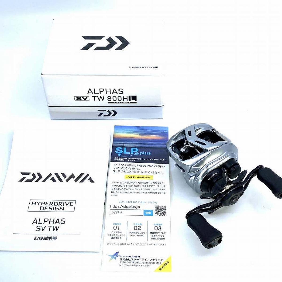 DAIWA ALPHAS SV TW 20 ALPHAS SV TW 800HL LEFT