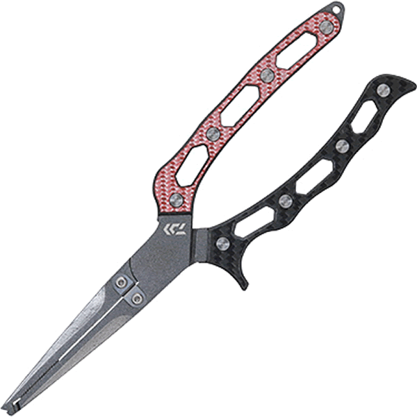 DAIWA STAIN CORE PLIER 220H 200mm : 200g for SPLIT RING #5 - #9 RED BLACK fishing accessory