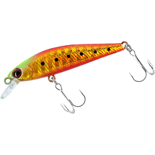 DAIWA KAMASU HUNTER MINNOW 50S 50mm : 3.7g BURNING GOLD IWASHI