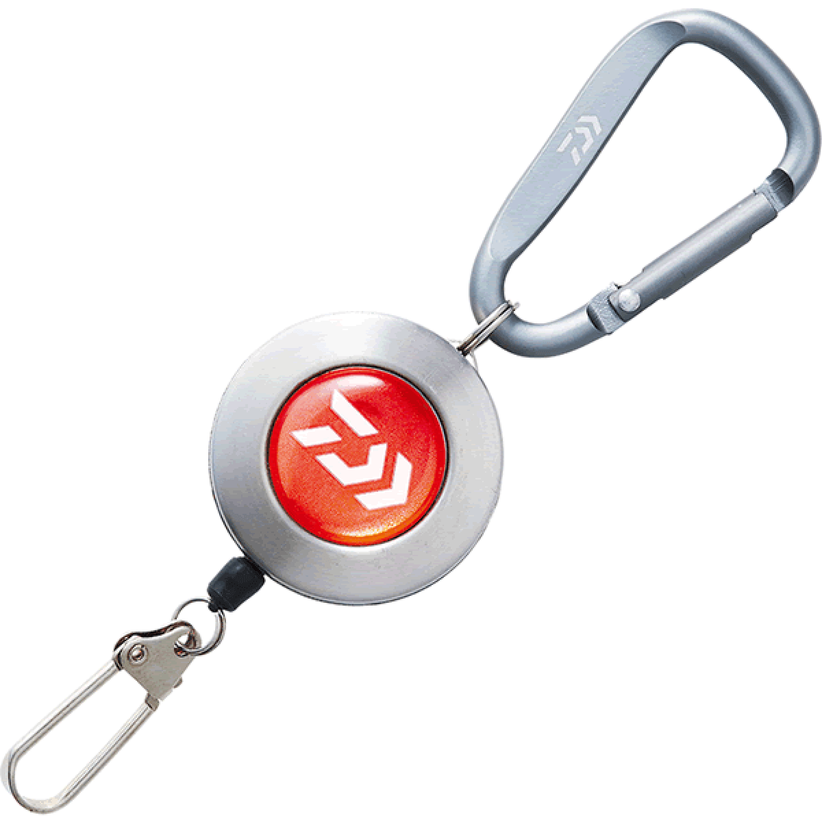 DAIWA CARABINER ON REEL 1000 Lead: 100cm RED - Britannic Trade