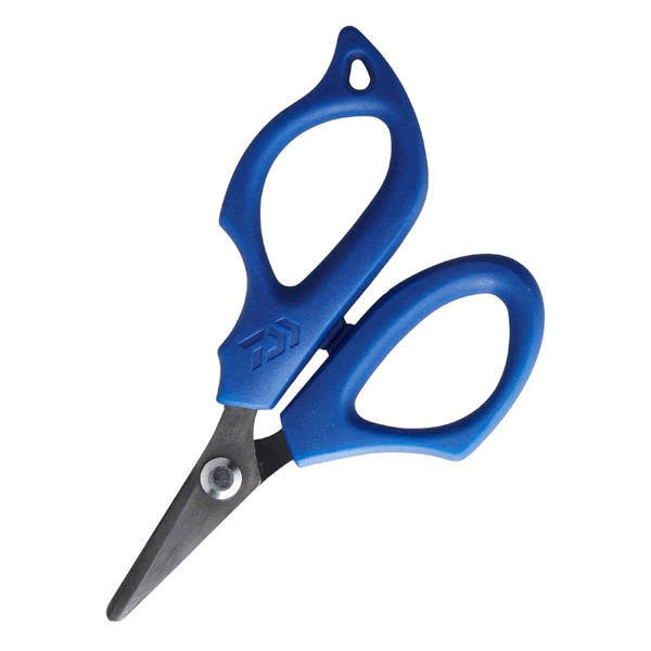DAIWA PE SCISSORS 125 125mm ROUND TIP + Fluorine Coat NAVY