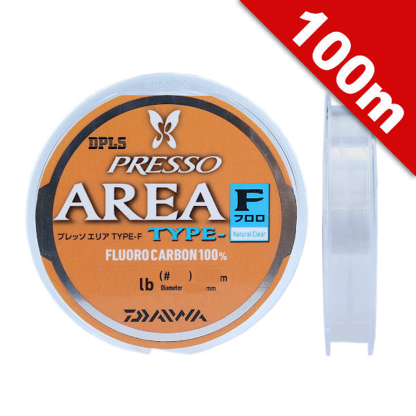 DAIWA PRESSO AREA TYPE-F #1 (4 lb) - 100m Fluoro Karbon Doğal