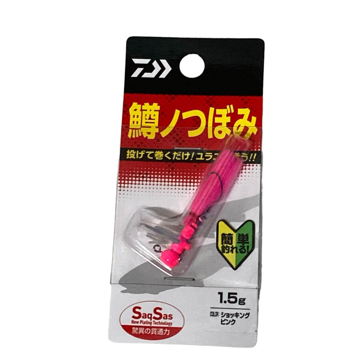 DAIWA MASU NO TSUBOMI 1.3g Sinking SHOCKKING PINK - Britannic Trade