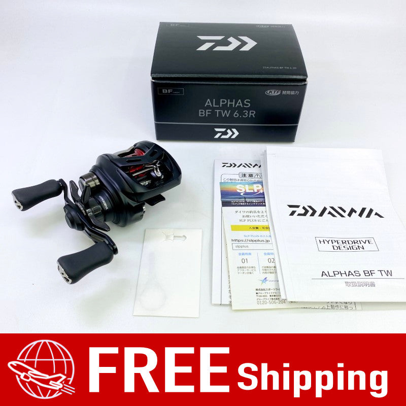 DAIWA 25 ALPHAS BF TW 6.3R