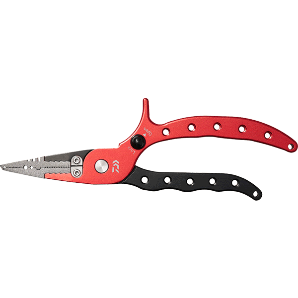 DAIWA ALUMI PLIERS alpha 200H LOCK LG for Sprint Ring #2 - #7 RED - Britannic Trade