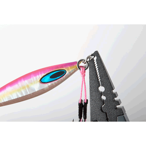 DAIWA ALUMI PLIERS alpha 200H LOCK LG for Sprint Ring #2 - #7 RED