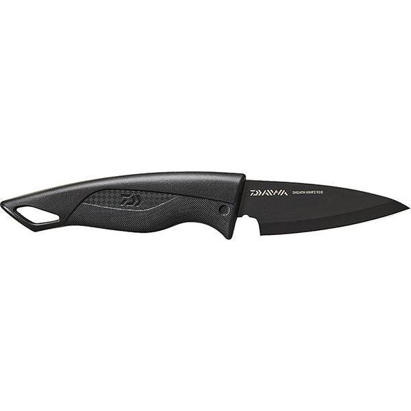 DAIWA SHEATH KNIFE 90D + Fluorine Coat 125g : 200mm BLACK - Britannic Trade