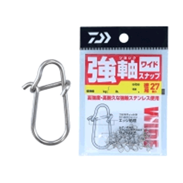 DAIWA TSUYOJIKU SNAP WIDE S / Value Pack (27 pcs/pack)