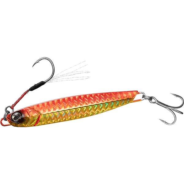 DAIWA SAMURAI JIG R 40g 92mm : 40g PH RED GOLD - Britannic Trade