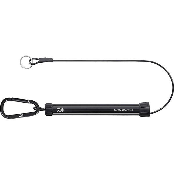 DAIWA SAFETY STRAP 1500mm : 35g BLACK - Britannic Trade