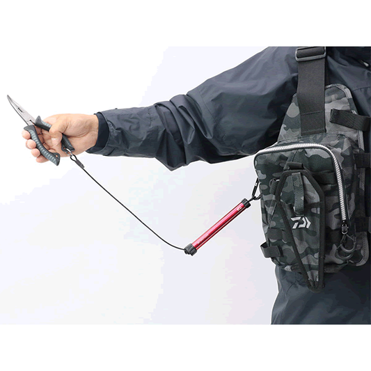 DAIWA SAFETY STRAP 1500mm : 35g BLACK fishing accessory — photo 2