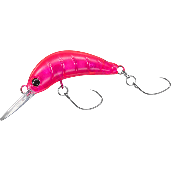 DAIWA MASUNO IMOMUSHI 30mm : 1.9g Floating CLEAR PINK freshwater fishing lure