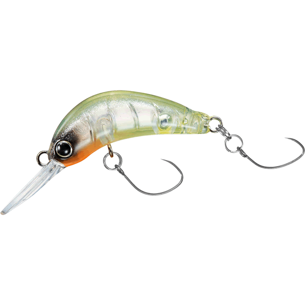 DAIWA MASUNO IMOMUSHI 30mm : 1.9g Floating CLEAR CHART freshwater fishing lure