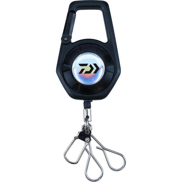 DAIWA CARABINER REEL 900 TYPE A Lead: 90cm BLACK fishing accessory