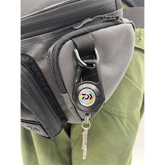 DAIWA CARABINER REEL 900 TYPE A Lead: 90cm BLACK fishing accessory — photo 2