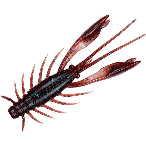 DAIWA SILVER WOLF URBAN SHRIMP 2.4" 61mm (8 pcs/pack) SCUPPERNONG BLUE saltwater fishing lure