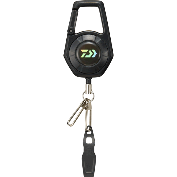 DAIWA LINE CUTTER II CARABINER REEL SET 40 140mm : 20g Max length : 90cm BLACK