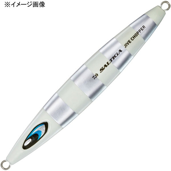 DAIWA SALTIGA JIVE CHOPPER 150g Length: 5" (127 mm) / Weight: 150 g Rear Short Type ML Zebra Glow saltwater fishing lure