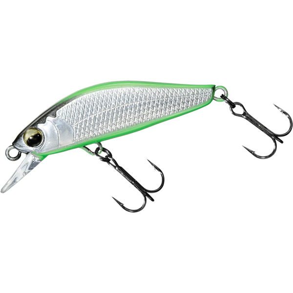 DAIWA SILVER CREEK MINNOW SLOW FALL CUSTOM 40SS 40mm : 3.0g Slow Sinking GREEN BERRY