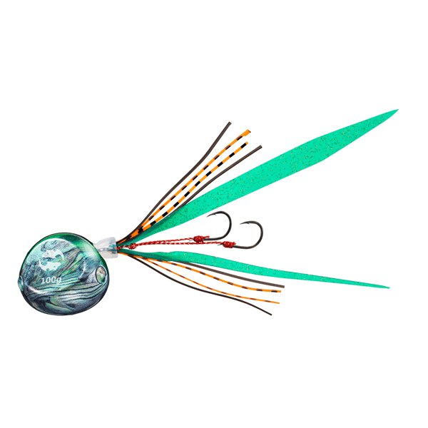 DAIWA KOHGA BAYRUBBER FREE Beta 80g ROUND SHERRY GREEN