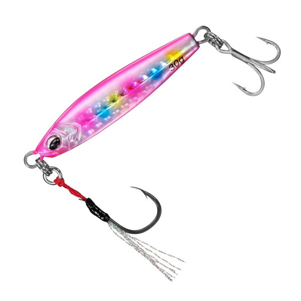 DAIWA SAMURAI JIG R SB 30g Length: 64 mm / Weight: 30 g Sinking UV Double Pink Candy