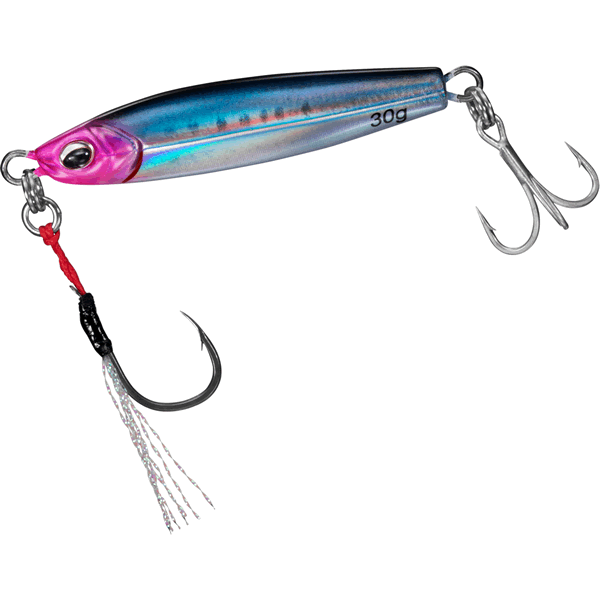DAIWA SAMURAI JIG R SB 40g 70mm : 40g UV REAL BLUE PINK SARDINE