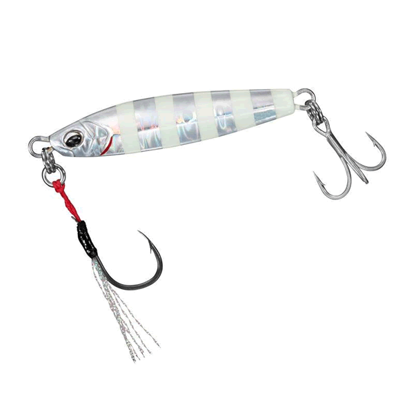 DAIWA SAMURAI JIG R SB 40g 70mm : 40g ZEBRA GLOW