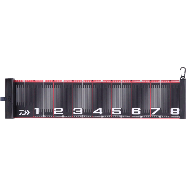 DAIWA FISHING MEASURE W 80cm BLACK fishing accessory