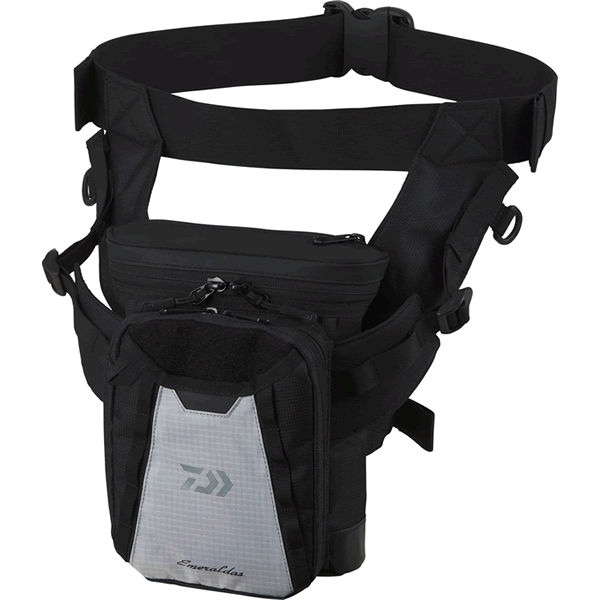 DAIWA EMERALDAS TACTICAL THIGH BAG (C) 10x19x23cm GRAY