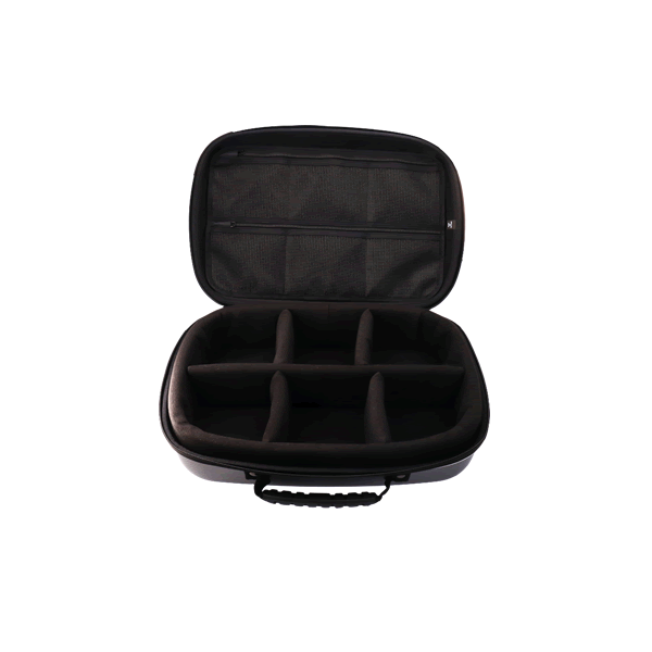 DAIWA SEMI HARD REEL CASE (A) M : 28x42x12cm SILVER