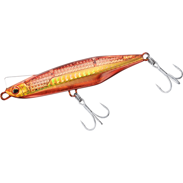 DAIWA OVER DRIVE 120S LASER IMPACT 120mm : 45g Heavy Sinking LI DOUBLE RED GOLD