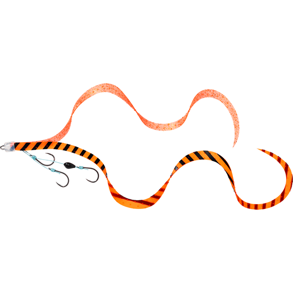 DAIWA KOHGA KAE UNIT B SS Y. S. CURLY 3HOOKS ORANGE ZEBRA+UV ORANGE