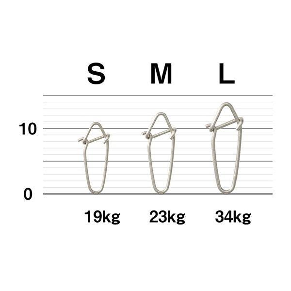 DAIWA EG-SNAP TSUYOJIKU M (10 pcs/pack) - Britannic Trade