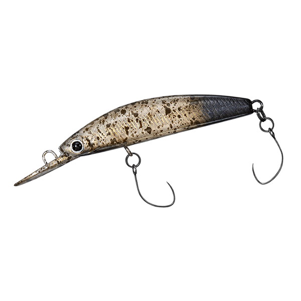 DAIWA PRESSO DOUBLECLUTCH 45F1 45mm : 1.6G High Floating GOLD HIDE SACCHUS freshwater fishing lure