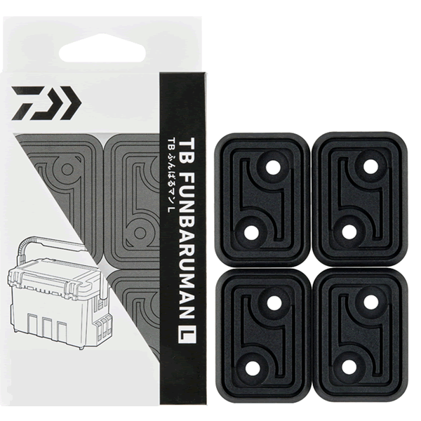 DAIWA TB FUNBARUMAN L (4 pcs/pack) BLACK