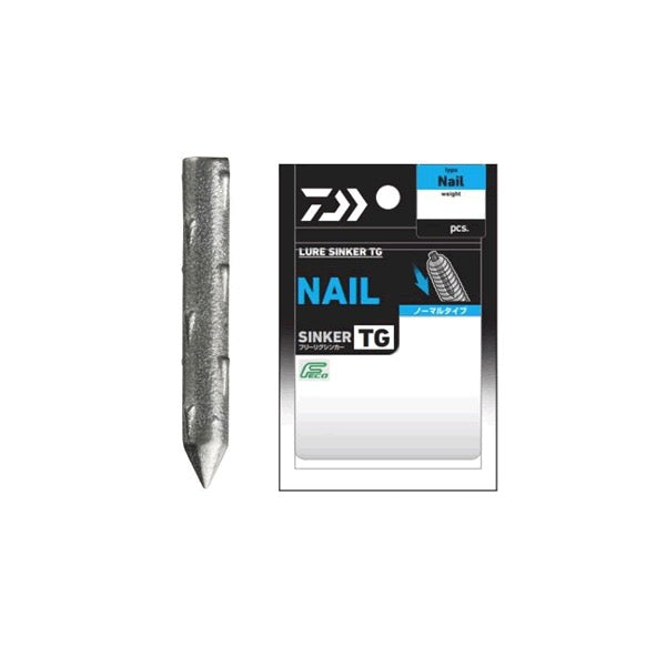 DAIWA LURE SINKER TG NAIL 0.45g (12 pcs/pack) fishing terminal tackle